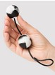 Oscillating Textured Duo Ben Wa Balls 69g, Black, hi-res