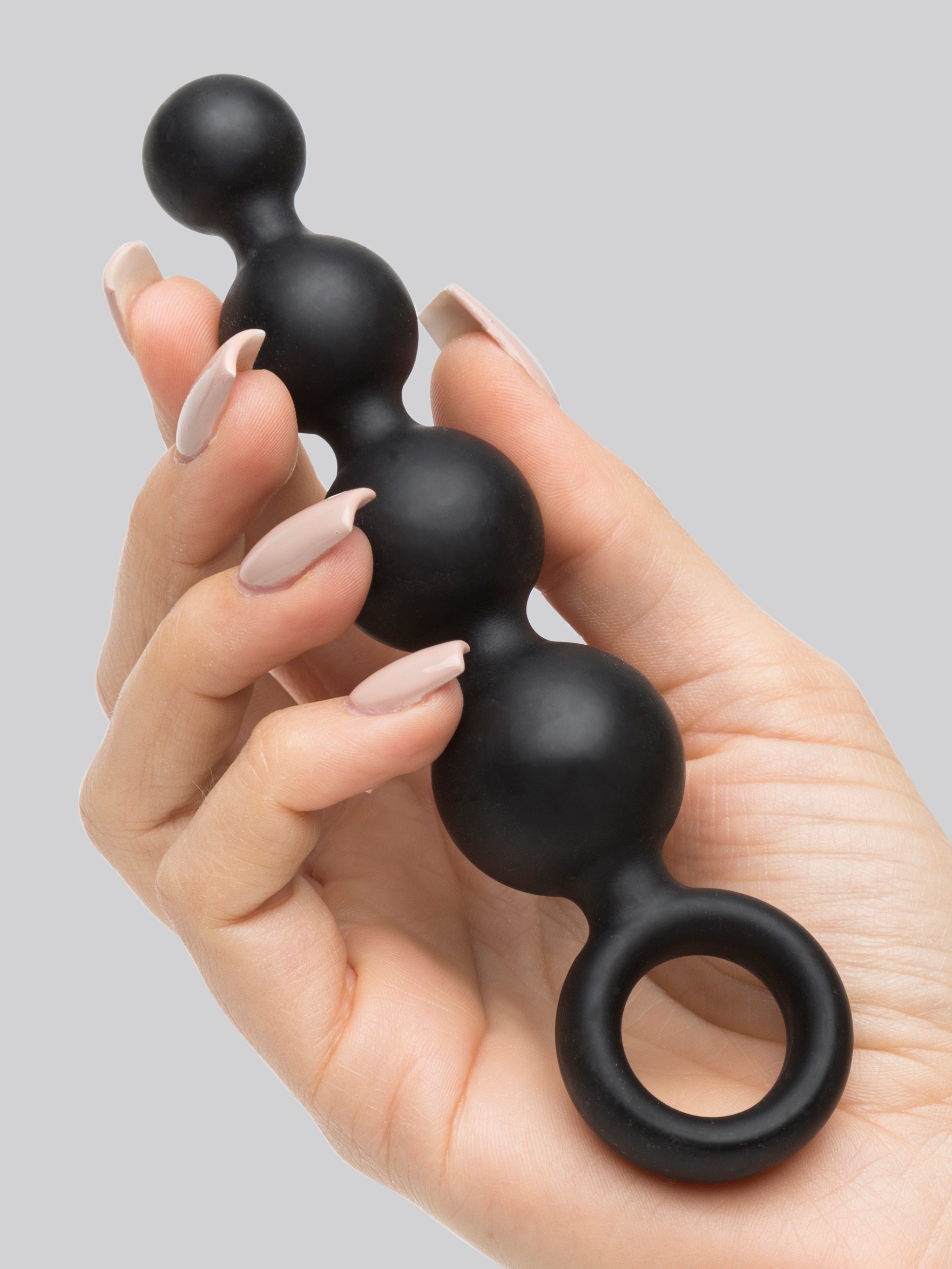 Booty Call Powerful Vibrating Butt Plug Kit, Black, hi-res