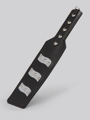 ElectraStim Bi-Polar ElectraPaddle Leather Spanking Paddle, Black, hi-res