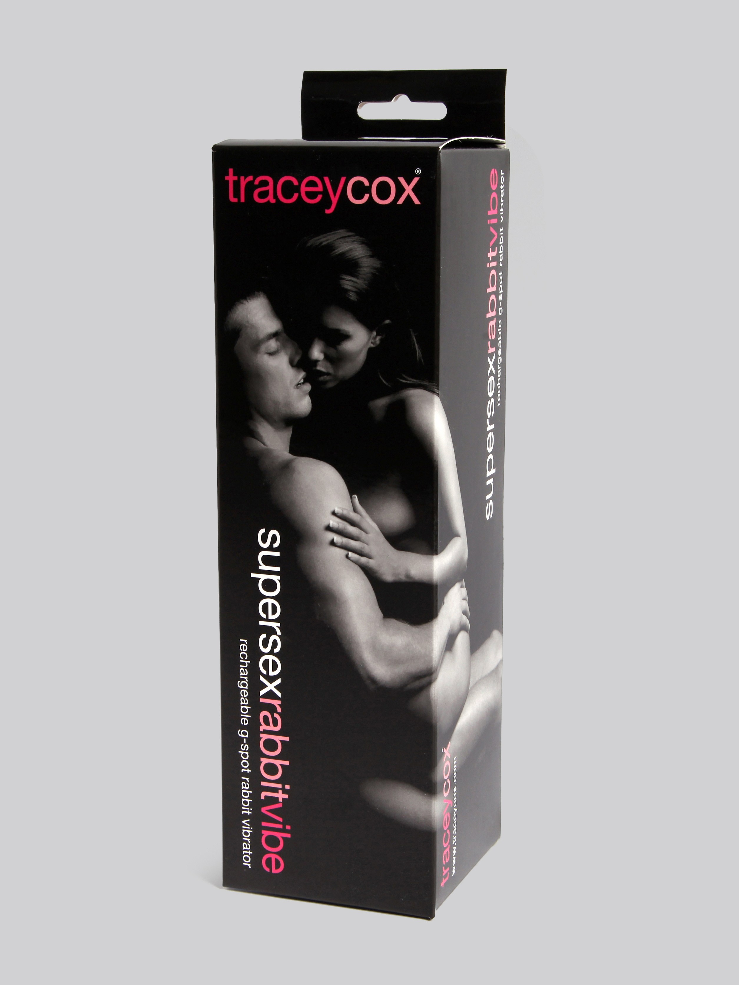 Tracey Cox Supersex Rechargeable Rabbit Vibrator, Black, hi-res