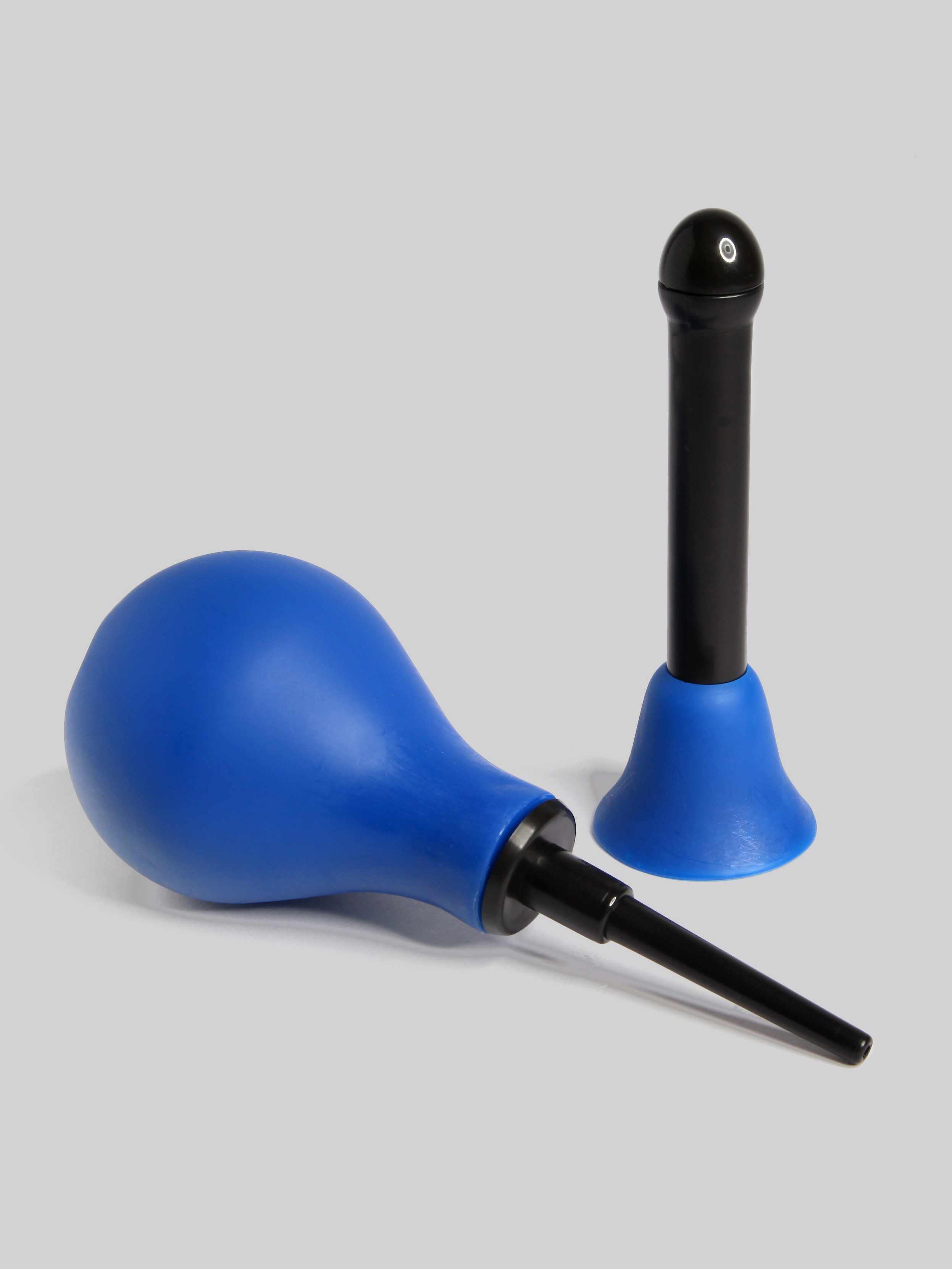 Lovehoney Deluxe Anal Douche Kit 200ml, Blue, hi-res