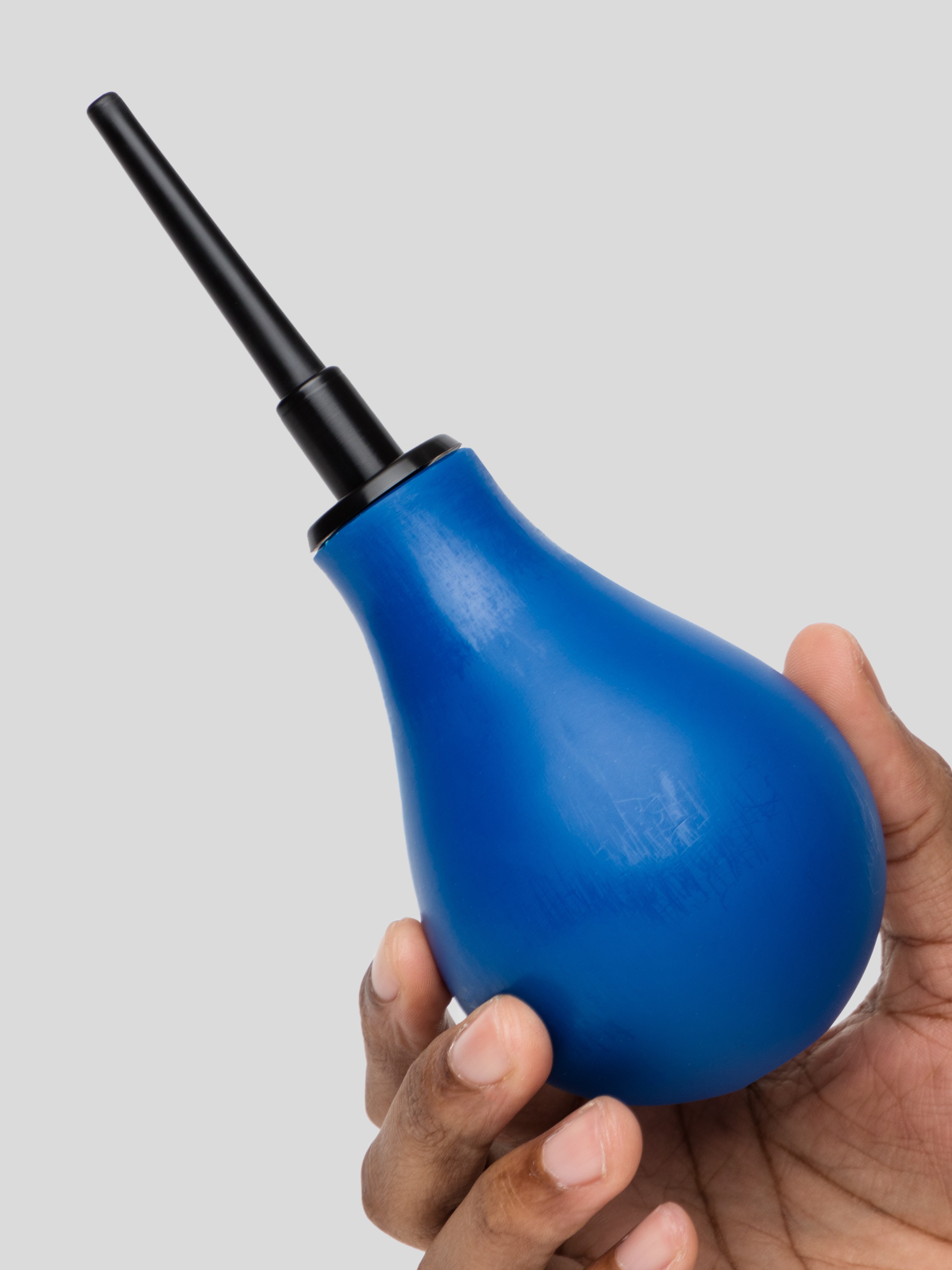 Lovehoney Deluxe Anal Douche Kit 200ml, Blue, hi-res