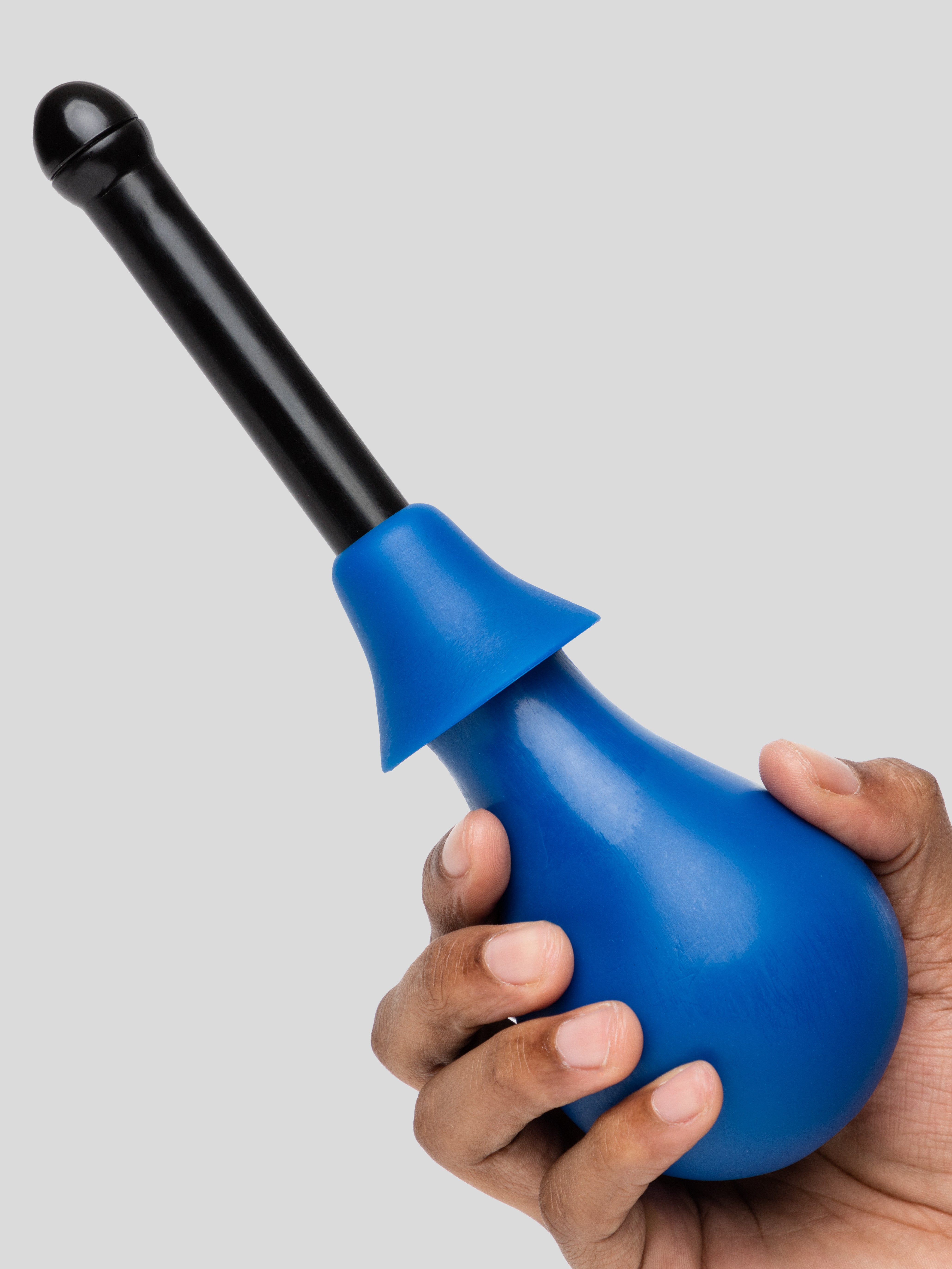 Lovehoney Deluxe Anal Douche Kit 200ml, Blue, hi-res