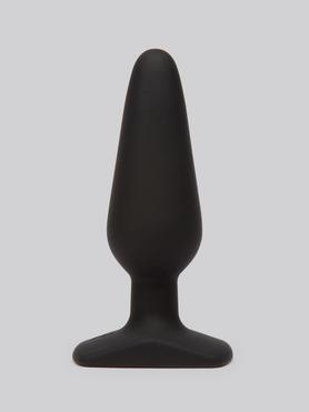Plug anal noir de taille moyenne classique par Lovehoney