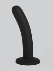 Lovehoney schlanker Silikon-Dildo 12,5 cm, Schwarz, hi-res