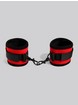 Bondage Boutique Soft Ankle Cuffs, Red, hi-res