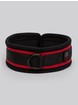 Bondage Boutique Soft Collar and Leash, Red, hi-res