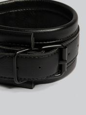Bondage Boutique Faux Leather Ankle Cuffs, Black, hi-res