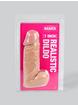 BASICS Extra Girthy Realistic Dildo 7 Inch, Flesh Pink, hi-res