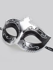 Fifty Shades of Grey Masks On Masquerade Mask (Twin Pack), Silver, hi-res