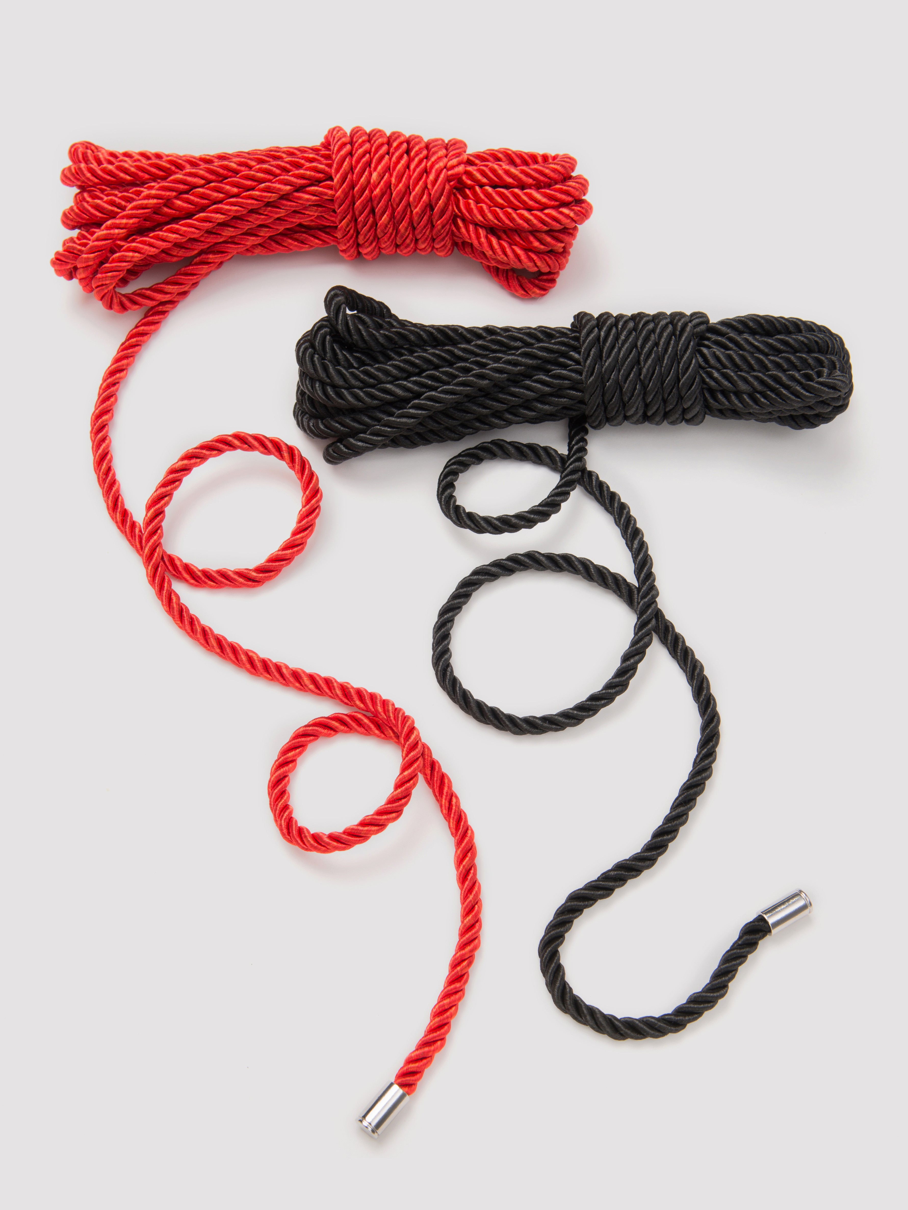 Fifty Shades of Grey Restrain Me Bondage Rope (Twin Pack), Black, hi-res