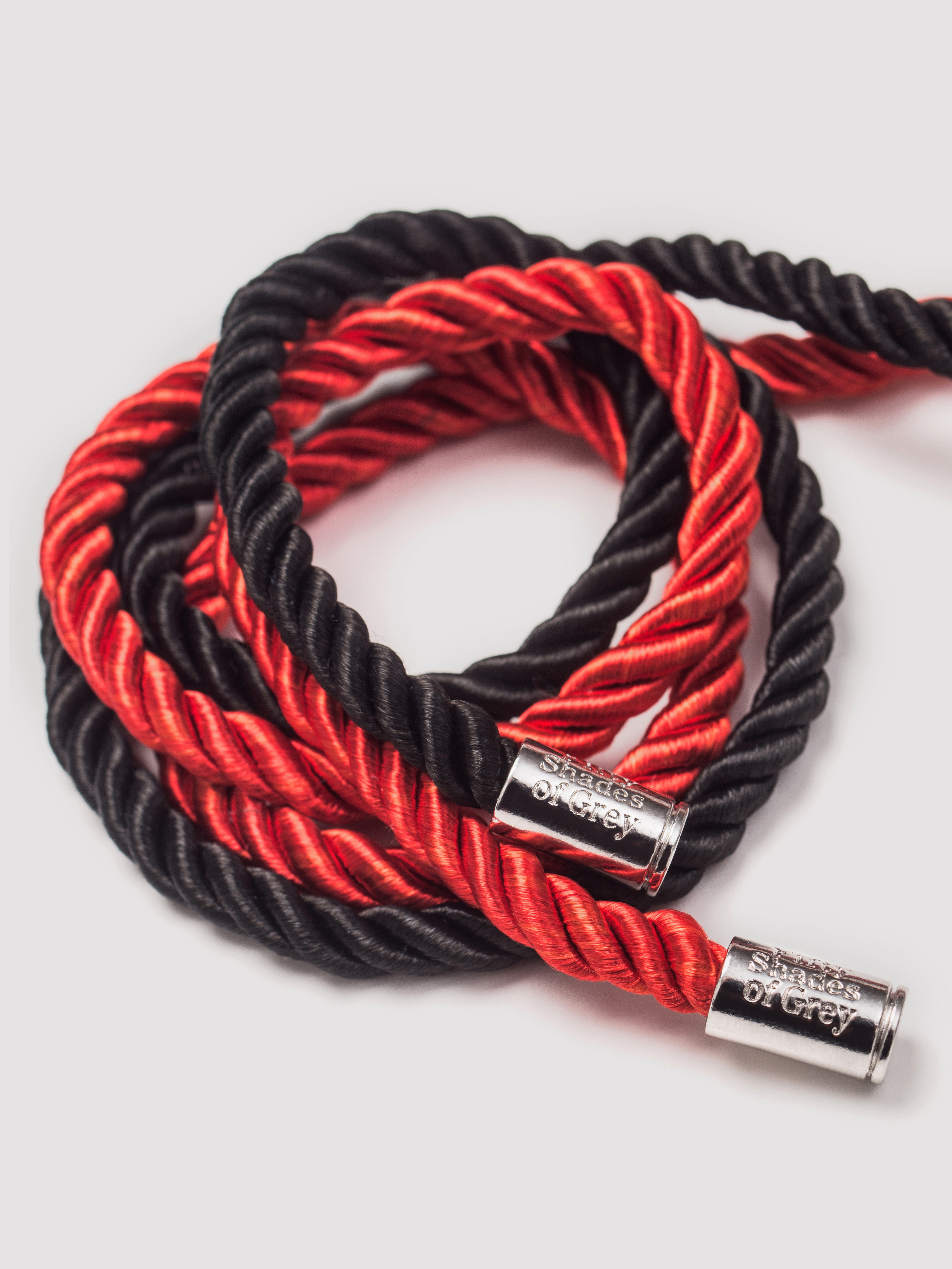 Fifty Shades of Grey Restrain Me Bondage Rope (Twin Pack), Black, hi-res