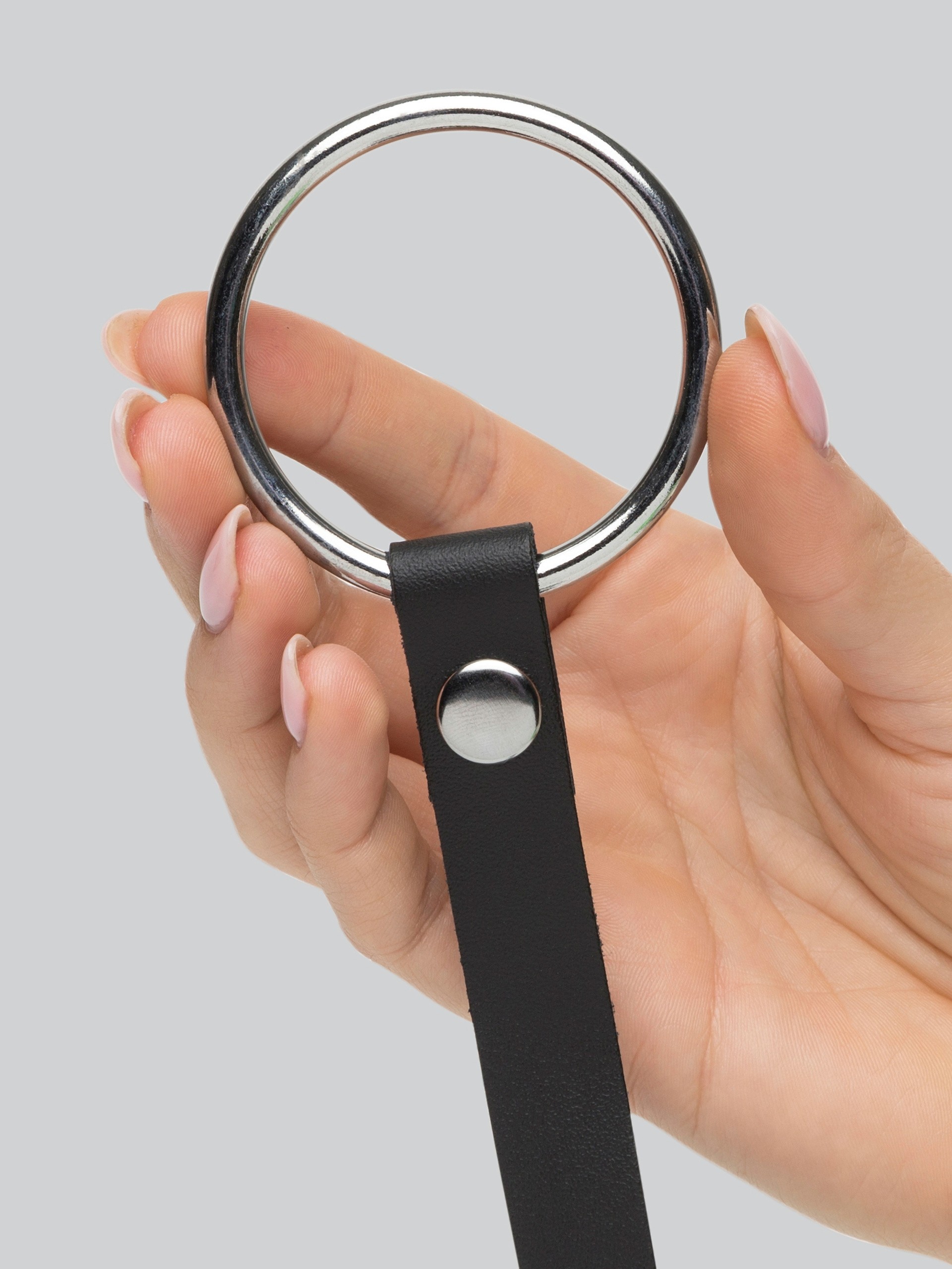 DOMINIX Deluxe Advanced Nipple Clamps with Cock Ring, Black, hi-res