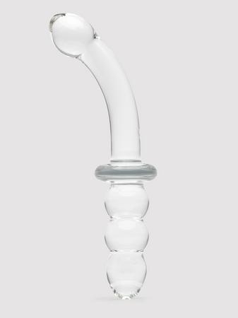 Lovehoney Ribbed G-Spot Sensual Glass Dildo