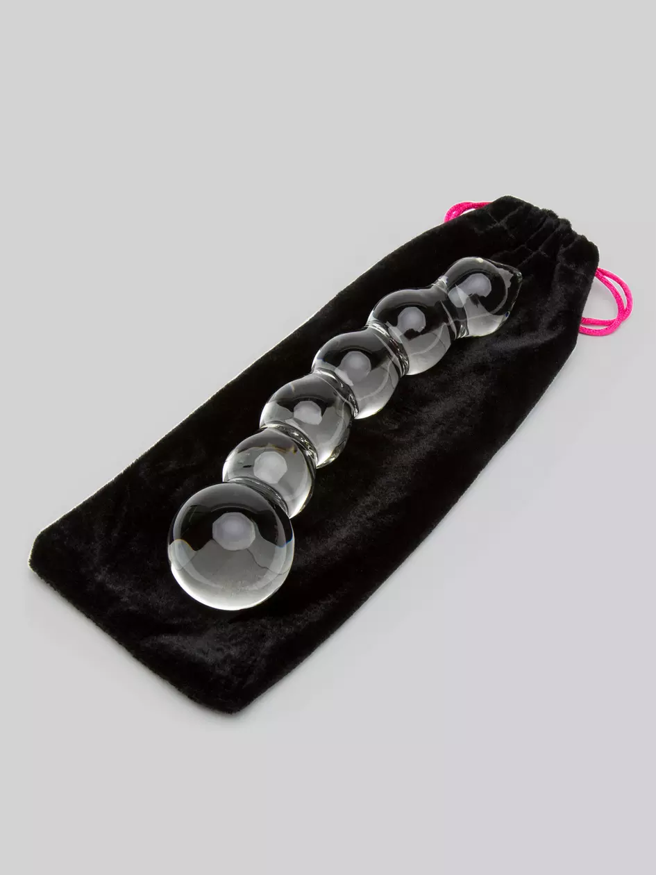 Eco Friendly Sex Toys | Beaded Sensual Glass Dildo | Beanstalk Single Mums