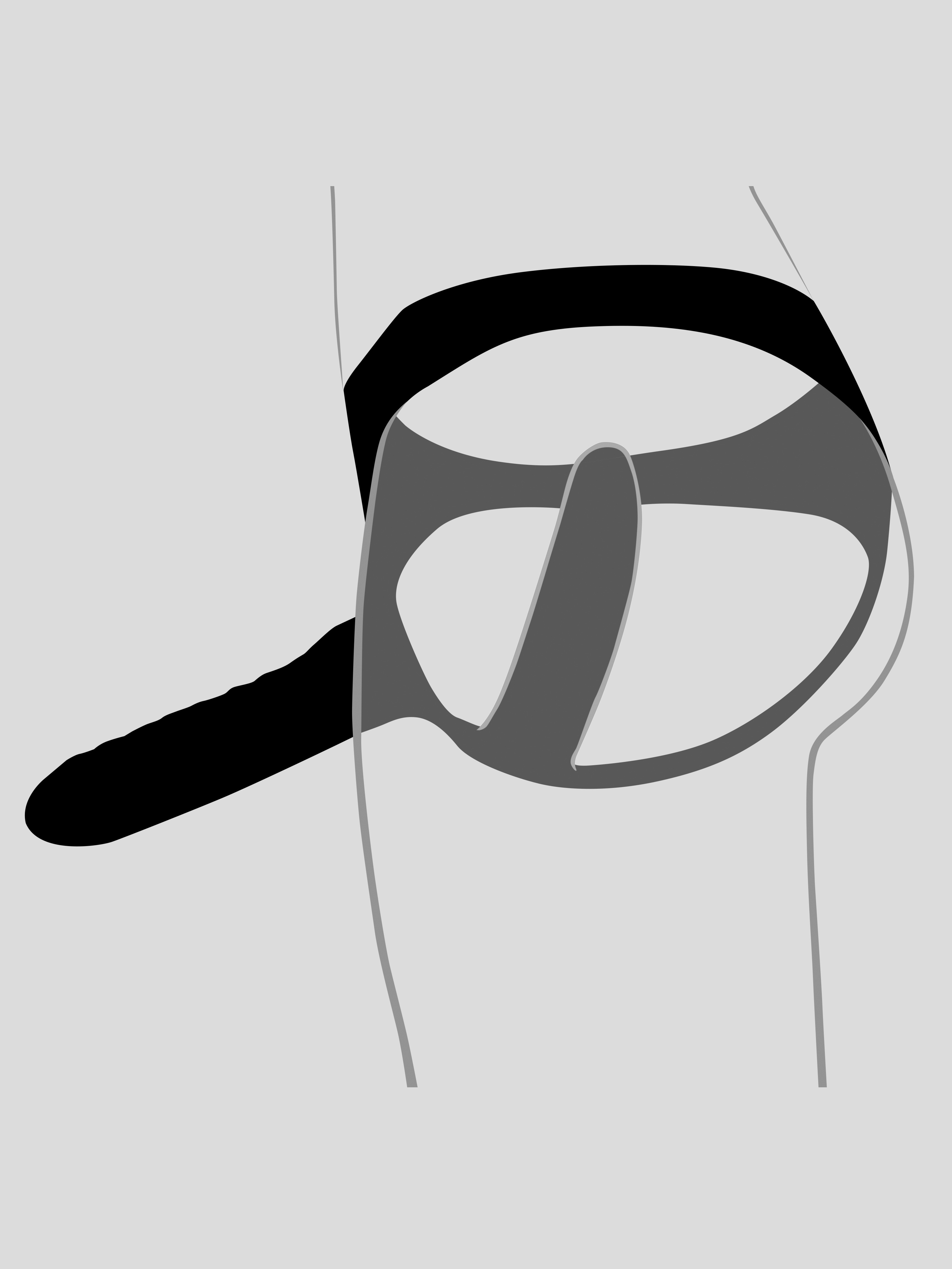 Late X Double G Strap-On Dildo Pants for Her, Black, hi-res