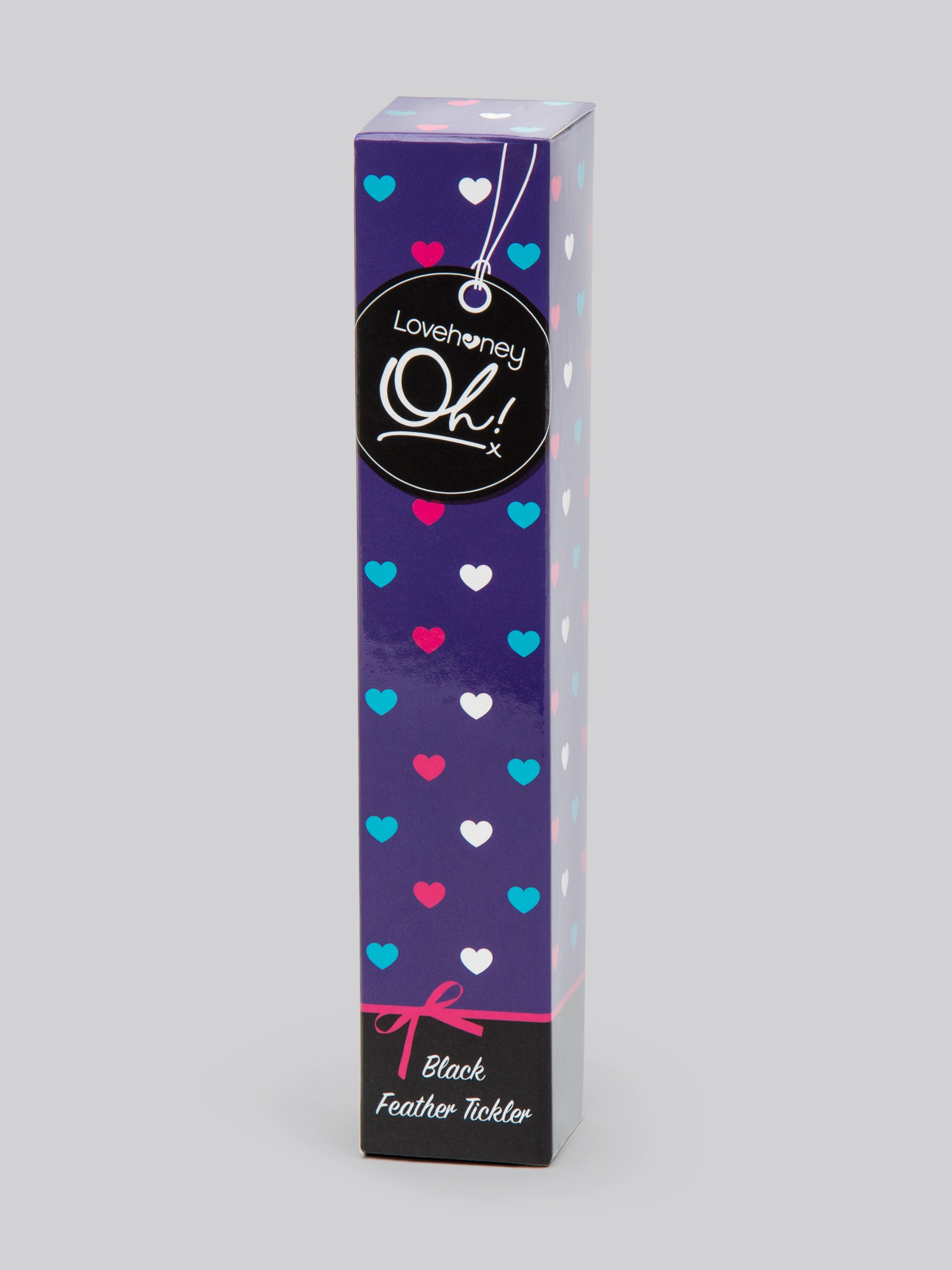 Lovehoney Oh! Feather Tickler, Black, hi-res