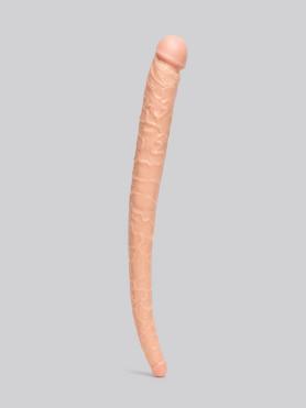 Hoodlum Tapered Double Penetration Realistic Double-Ended Dildo 22 Inch