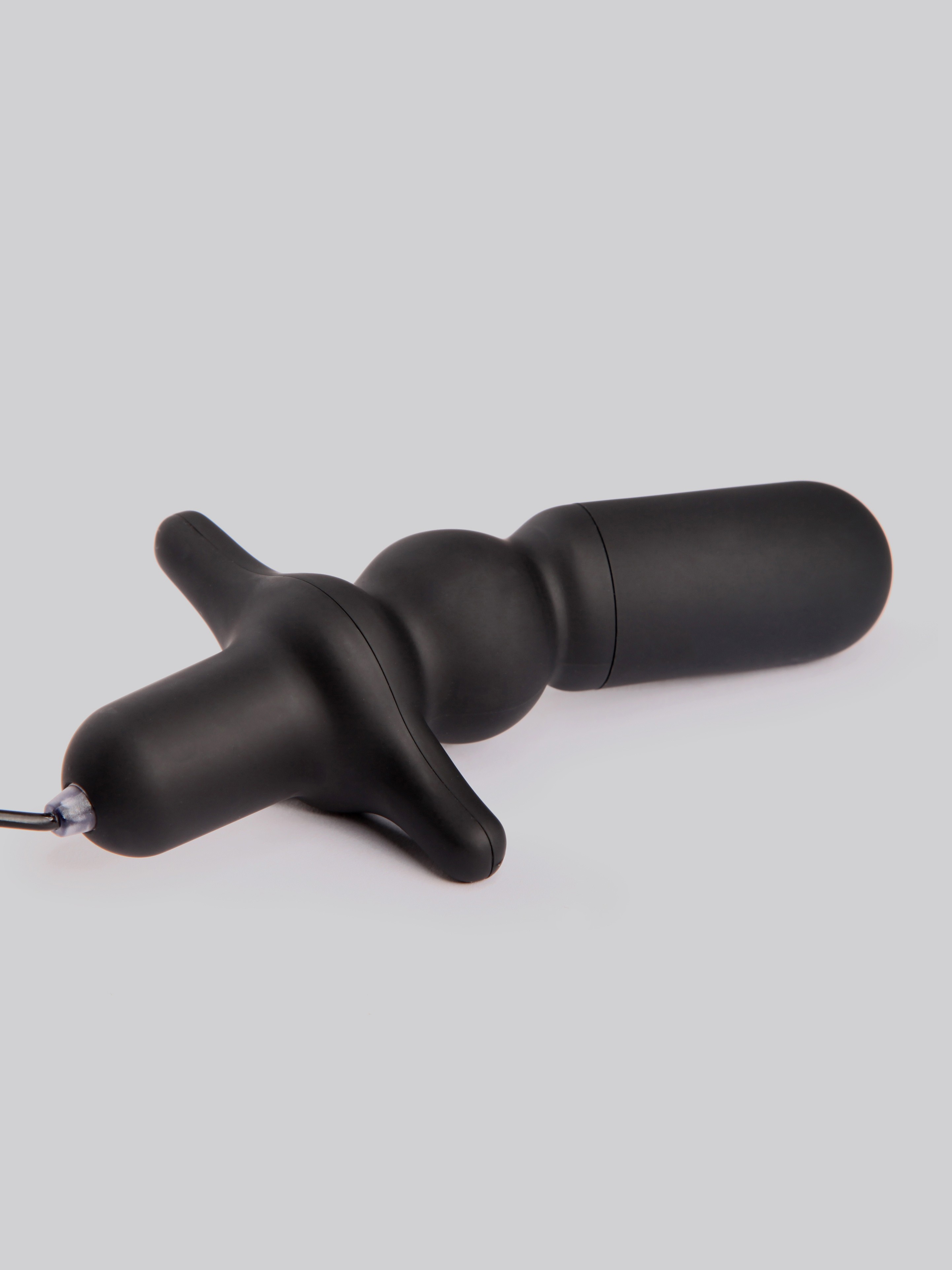 Tracey Cox Supersex Vibrating Butt Plug 3 Inch, Black, hi-res