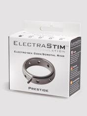 Anillo para pene unipolar para electrosex 3,5 cm Prestige de ElectraStim, Plata, hi-res