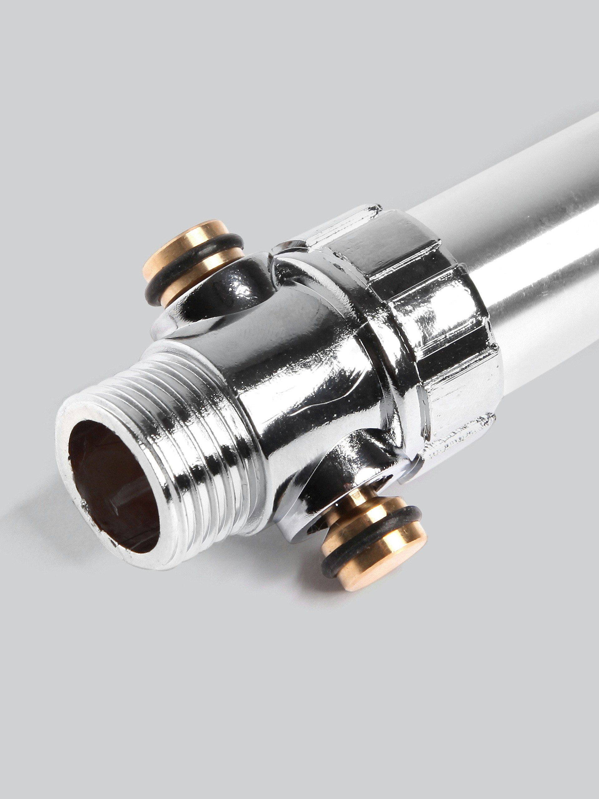 Total Splash Aluminium Intimate Douche Attachment with Adjustable Pressure, Silver, hi-res