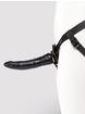 Fetish Fantasy Gold Designer Unisex Strap-On Harness with Dildo 7.5 Inch, Black, hi-res