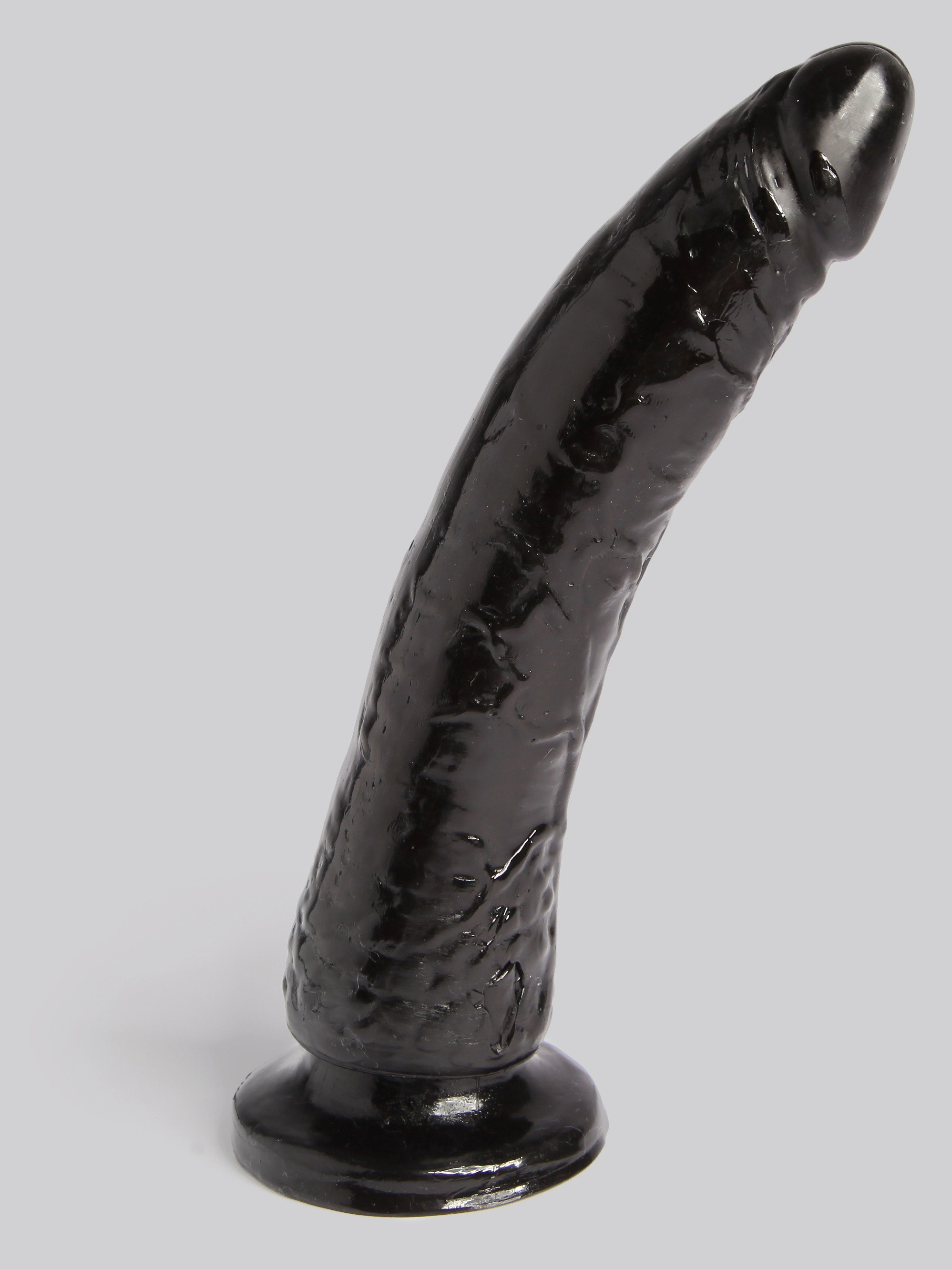 Fetish Fantasy Gold Designer Unisex Strap-On Harness with Dildo 7.5 Inch, Black, hi-res