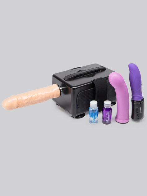 Pipedream Portable Thrusting Sex Machine, Black, hi-res