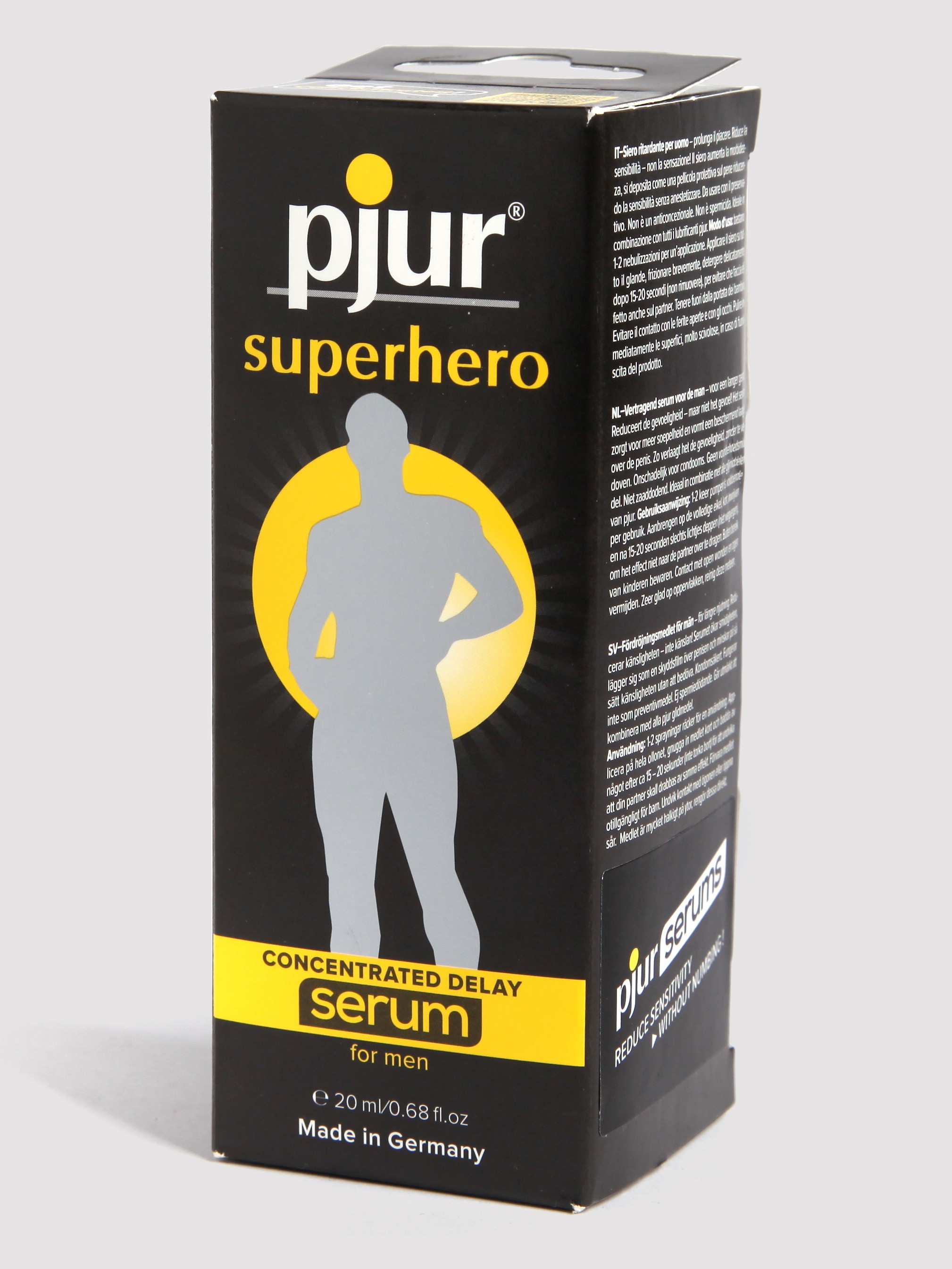 pjur Superhero Concentrated Delay Serum 20ml, , hi-res
