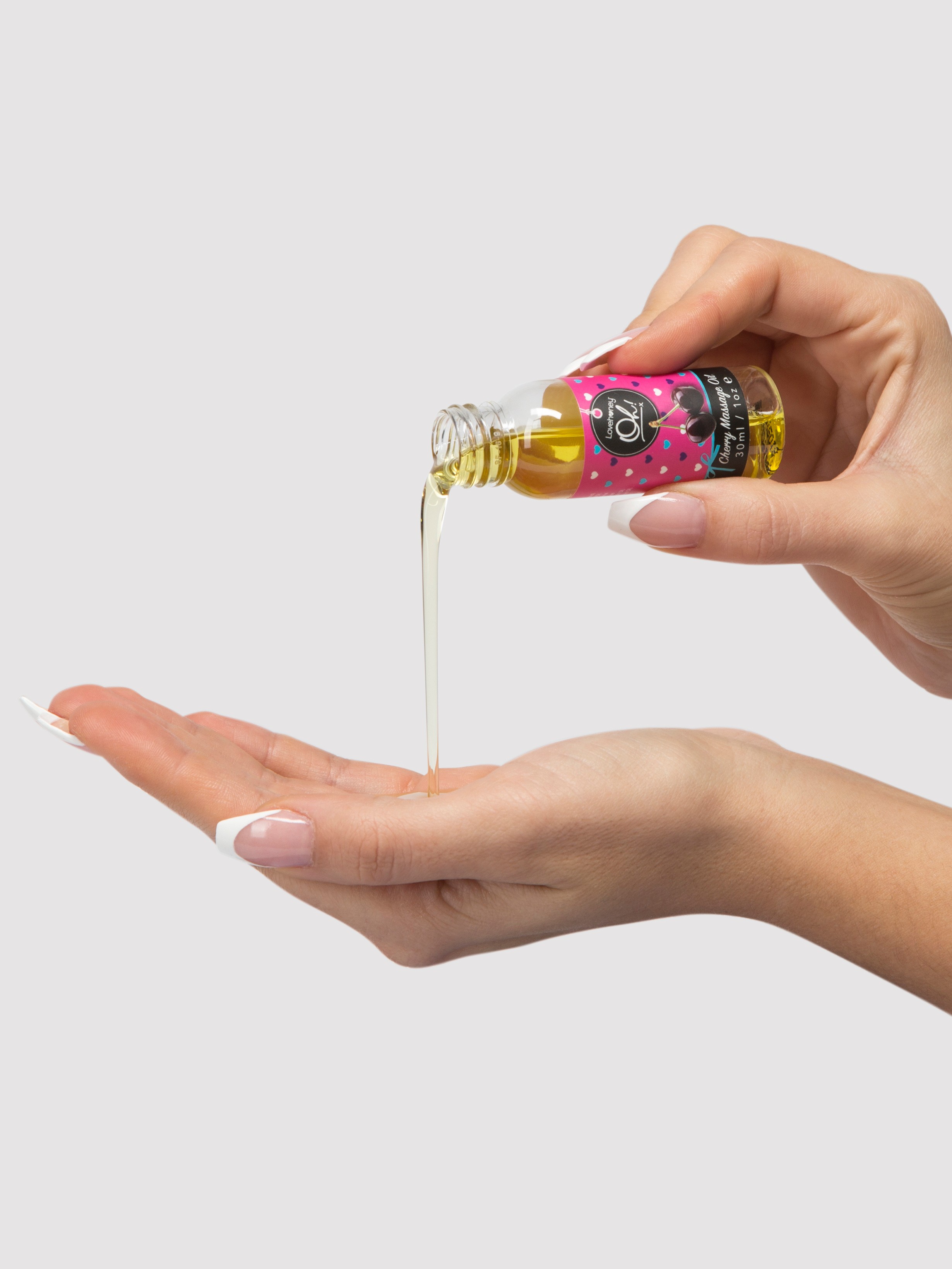 Lovehoney Oh! Cherry Kissable Massage Oil 30ml, , hi-res