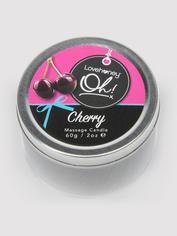 Lovehoney Oh! Cherry Massage Candle 60g, , hi-res