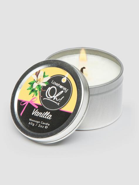 Lovehoney Oh! Vanilla Massage Candle 60g, , hi-res