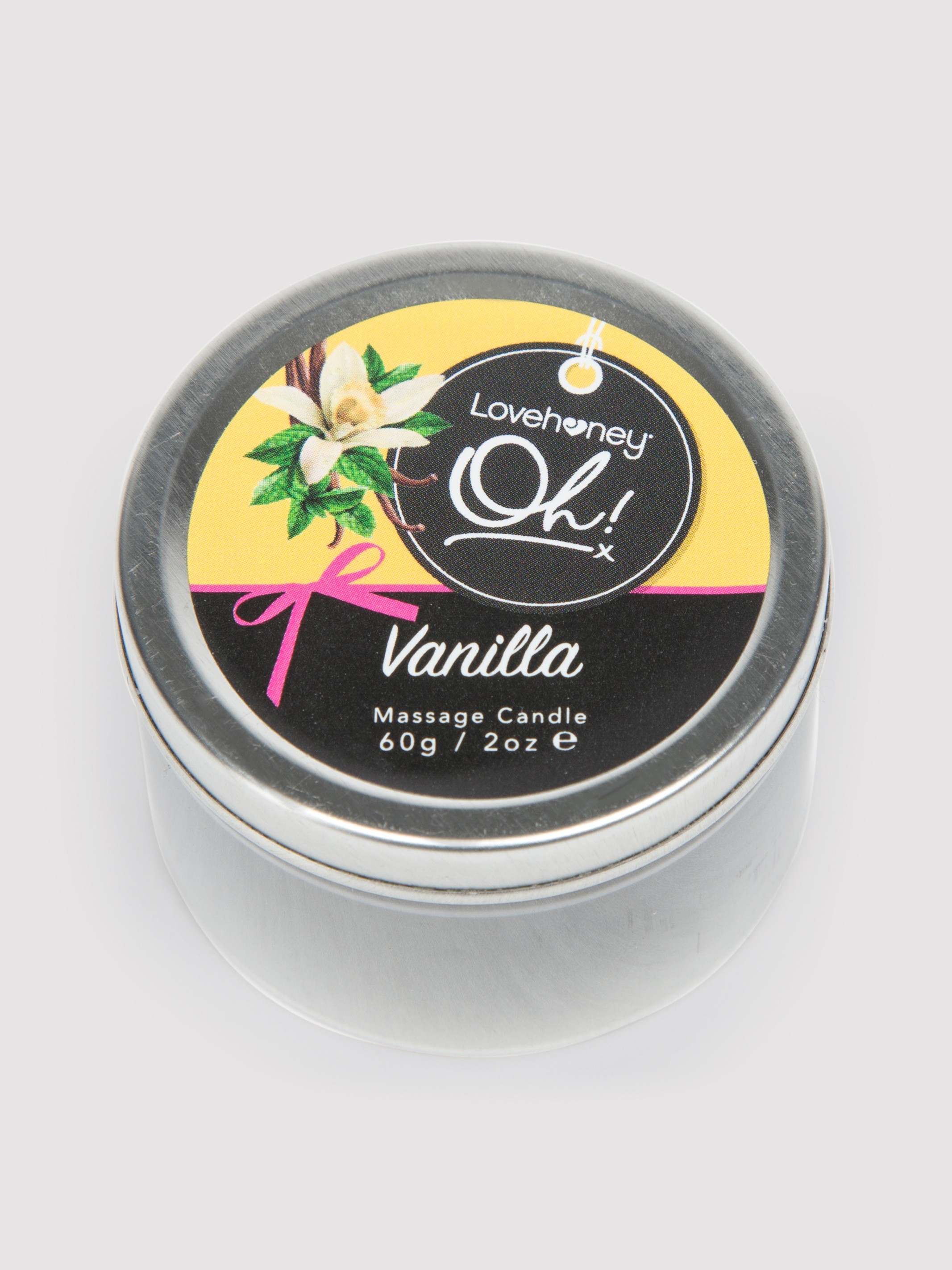Lovehoney Oh! Vanilla Massage Candle 60g, , hi-res