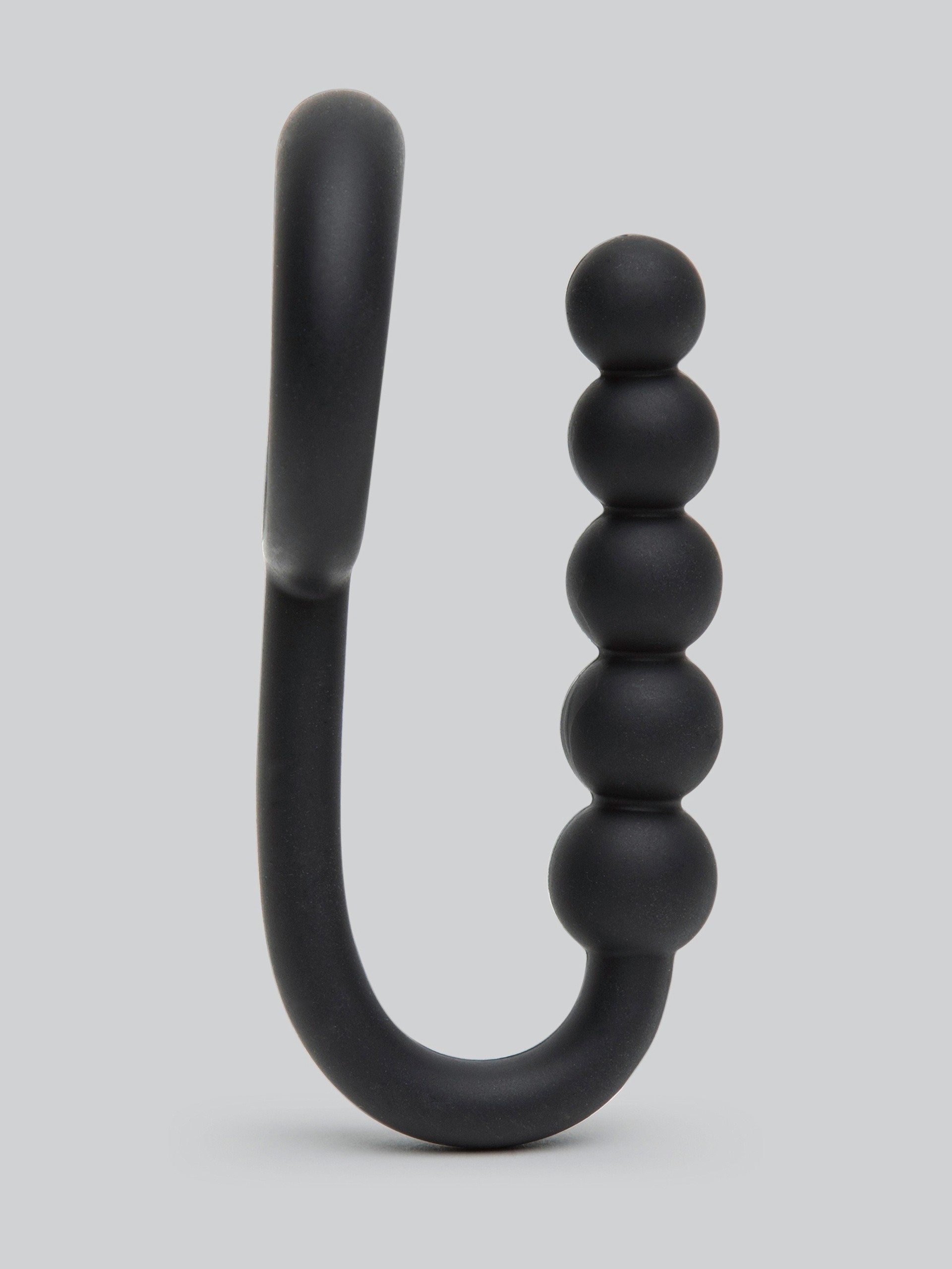 Fetish Fantasy Elite Silicone Ball Cinch with Anal Beads, Black, hi-res