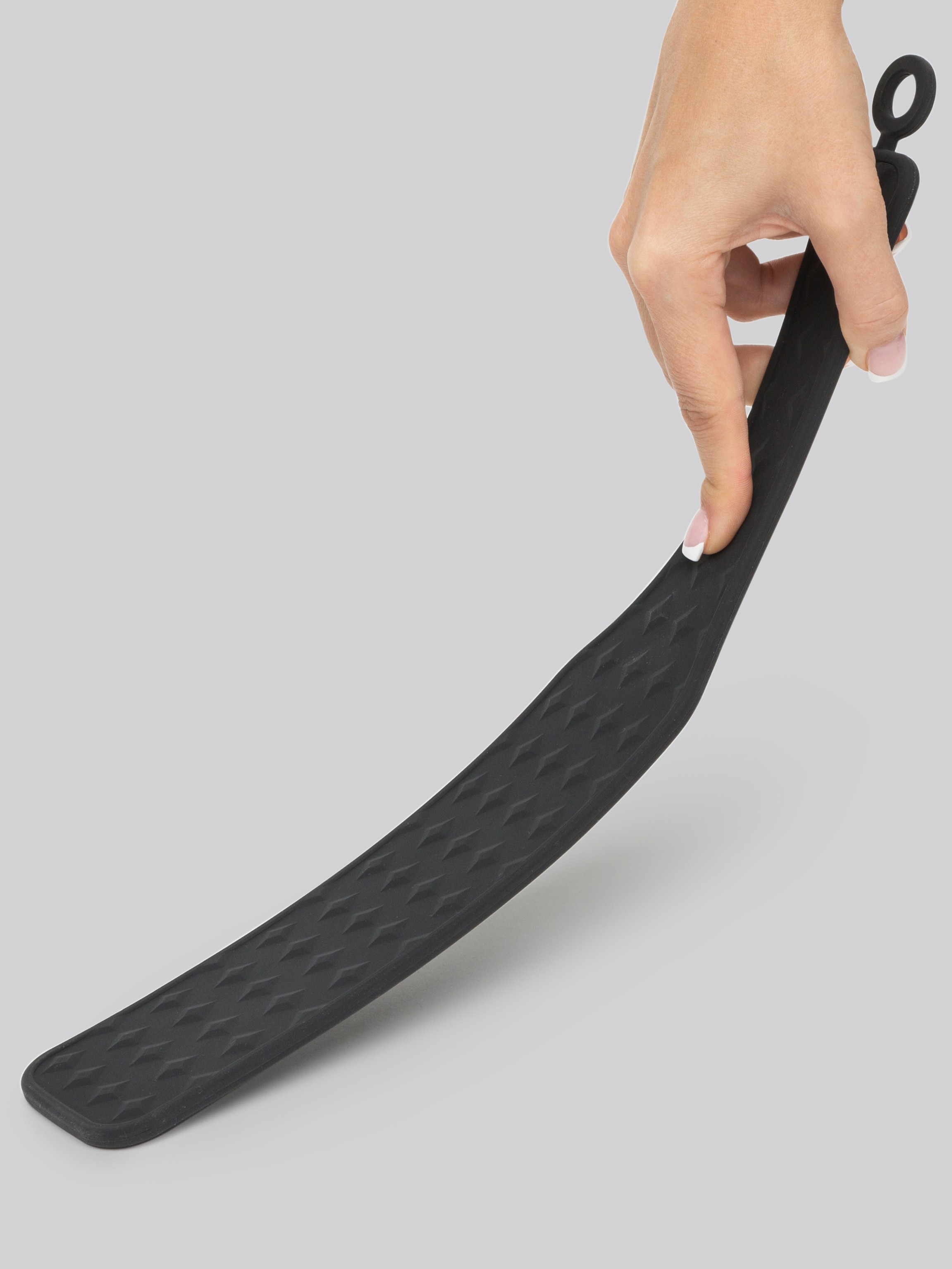 Fetish Fantasy Extreme Advanced Silicone Spanking Paddle, Black, hi-res