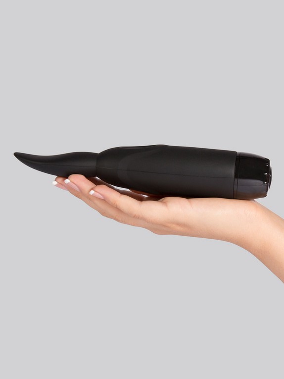Dr Joel Kaplan Throbbing Powerful Flickering Tongue Vibrator, Black, hi-res