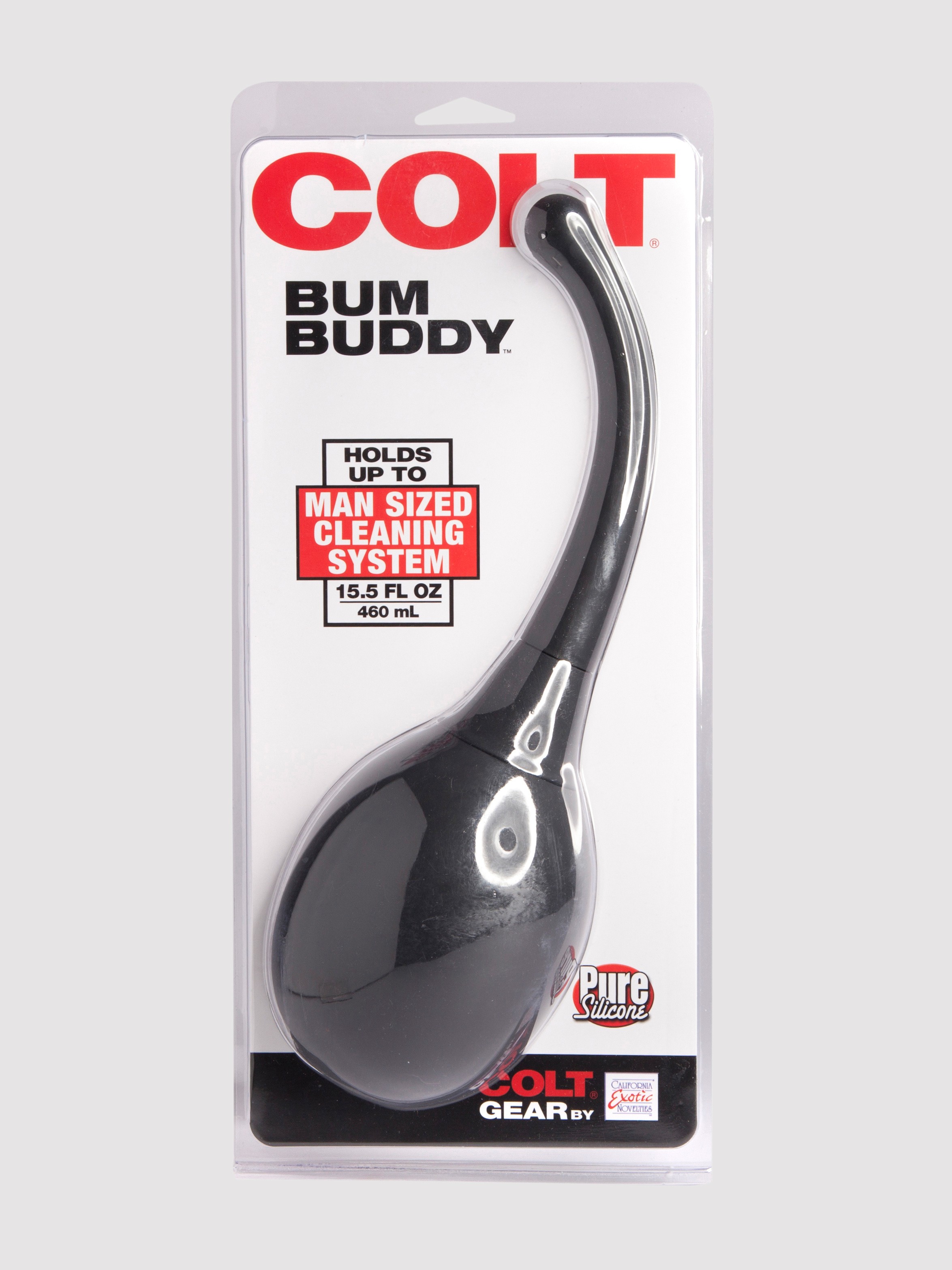 Colt Bum Buddy Jumbo Anal Douche 460ml, Black, hi-res