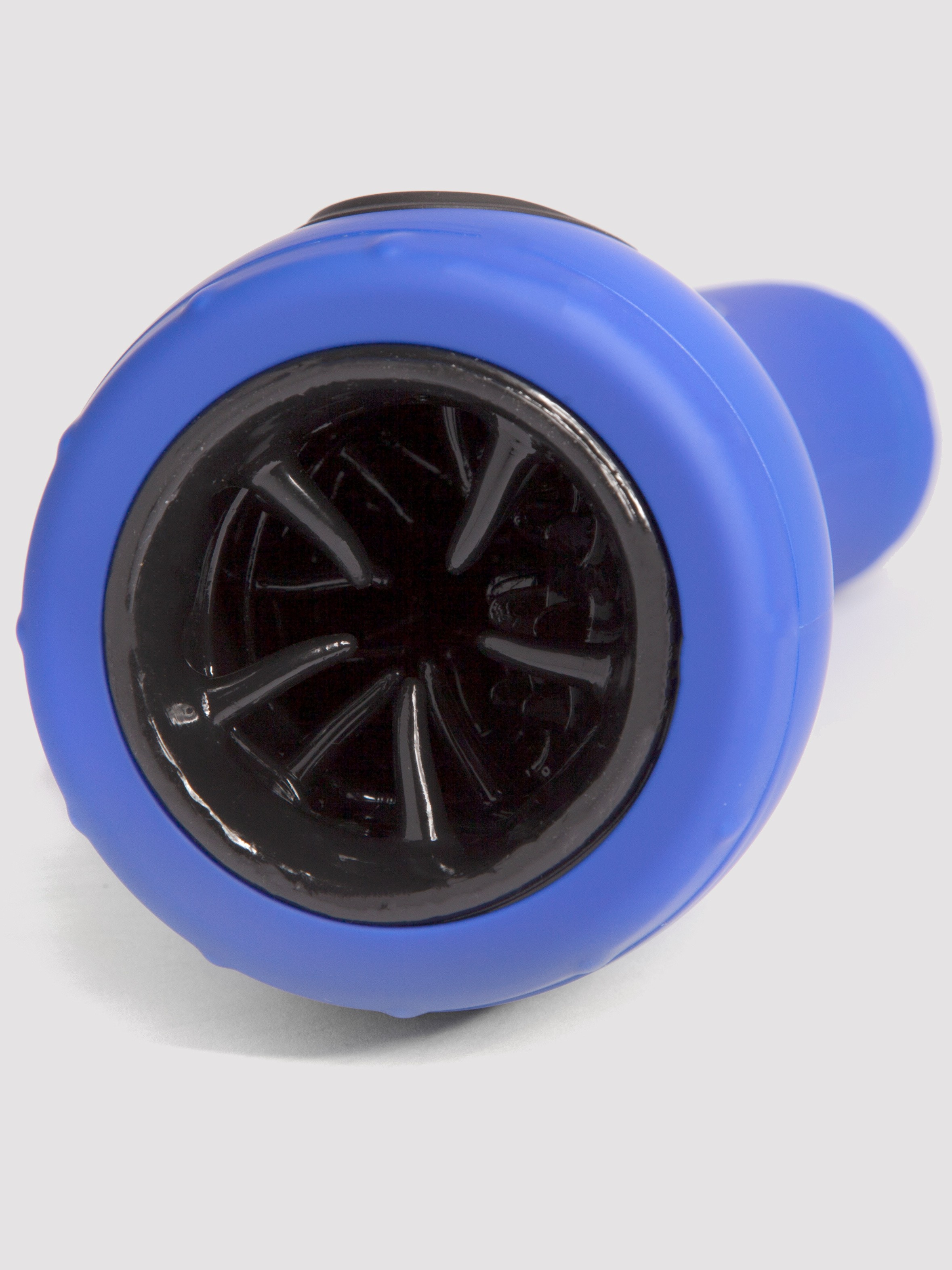 Apollo Hydro Power Stroker Vibrating Male Masturbator with Suction Cup, Blue, hi-res