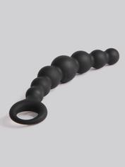 Tracey Cox Supersex Silicone Beaded Anal Prober, Black, hi-res
