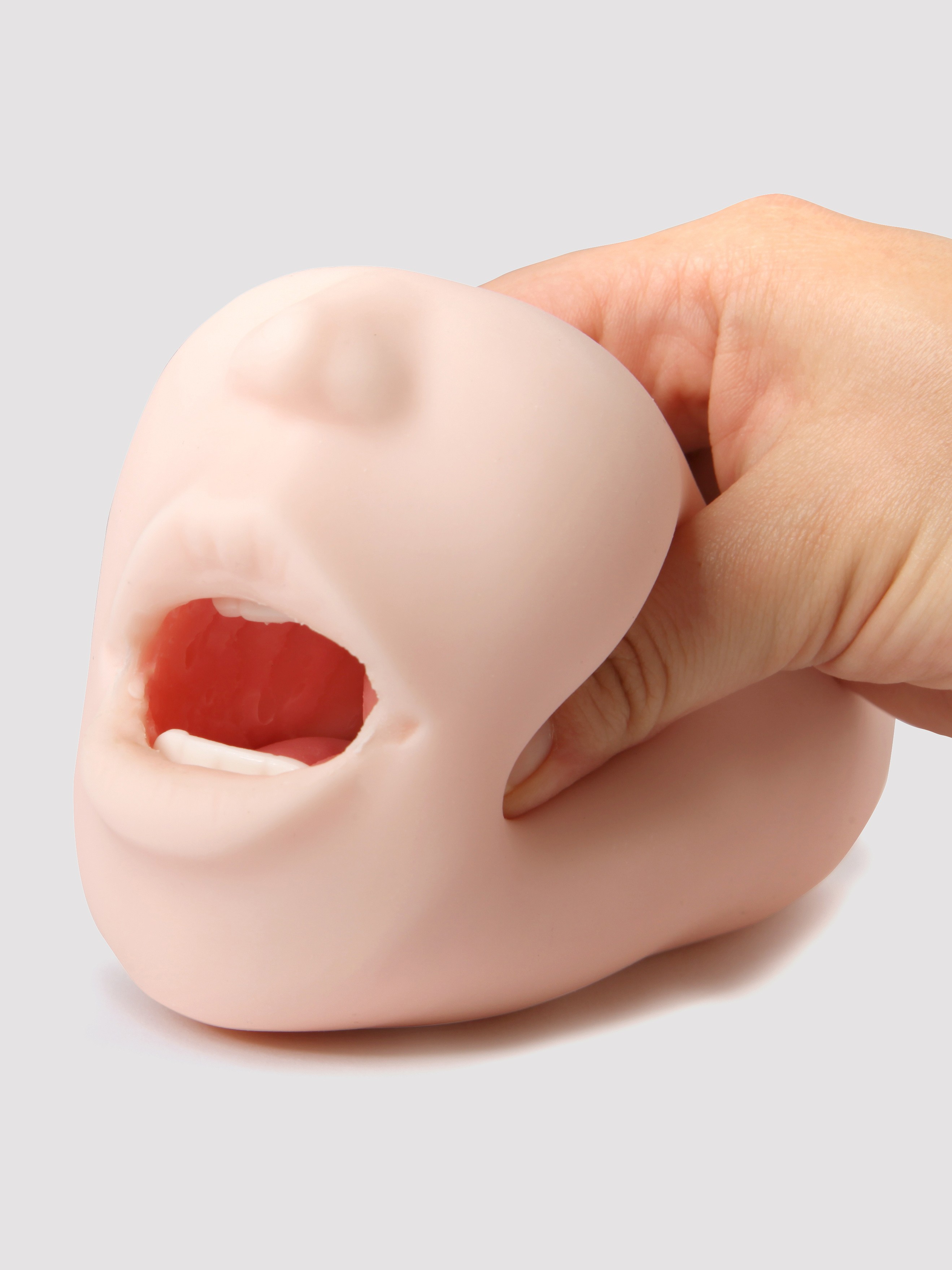 Magic Eyes La Bocca Della Verita Realistic Blow Job Stroker, Flesh Pink, hi-res