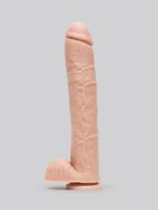 Hung Rider Bruno Large Realistic Suction Cup Dildo 12 Inch, Flesh Pink, hi-res
