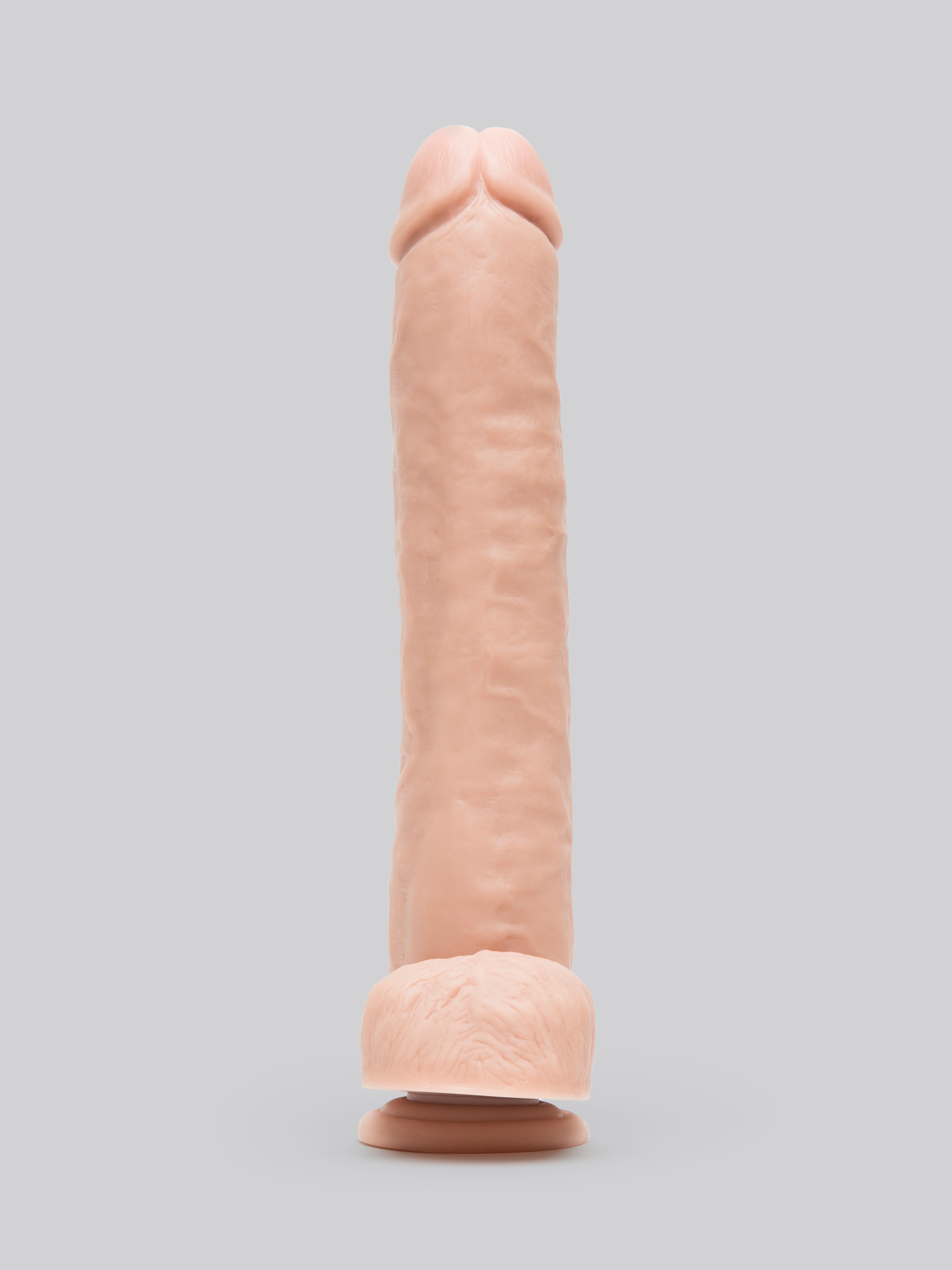Hung Rider Bruno Large Realistic Suction Cup Dildo 12 Inch, Flesh Pink, hi-res