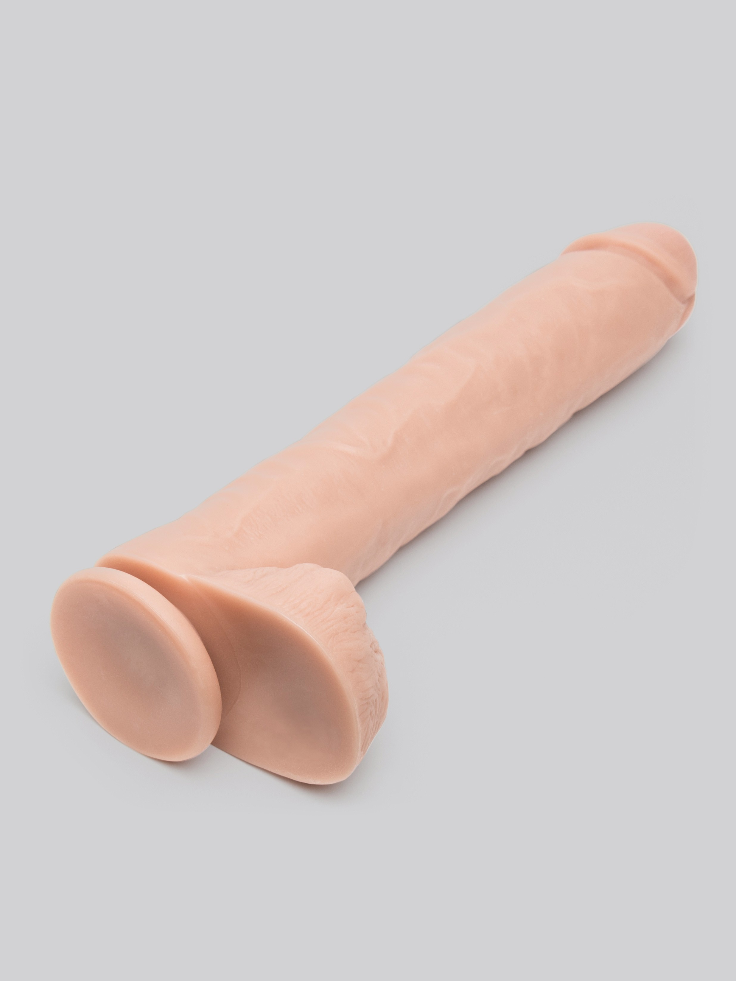 Hung Rider Bruno Large Realistic Suction Cup Dildo 12 Inch, Flesh Pink, hi-res