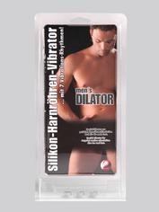 Vibrating 7 Speed Extra Quiet 6mm Silicone Urethral Dilator, Grey, hi-res