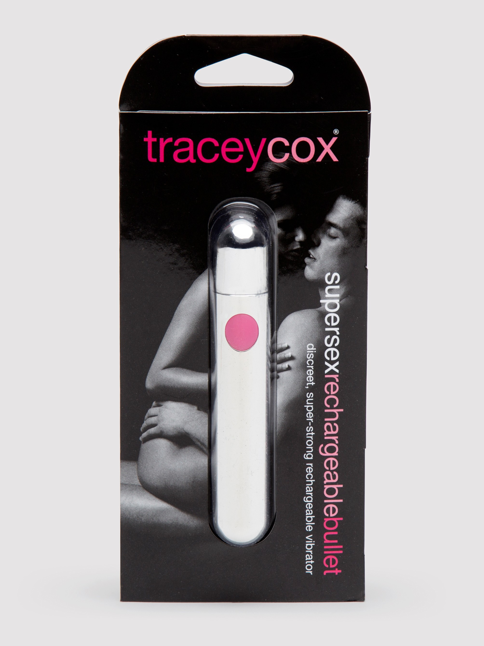 Tracey Cox Supersex Extra Powerful Rechargeable Bullet Vibrator, Silver, hi-res