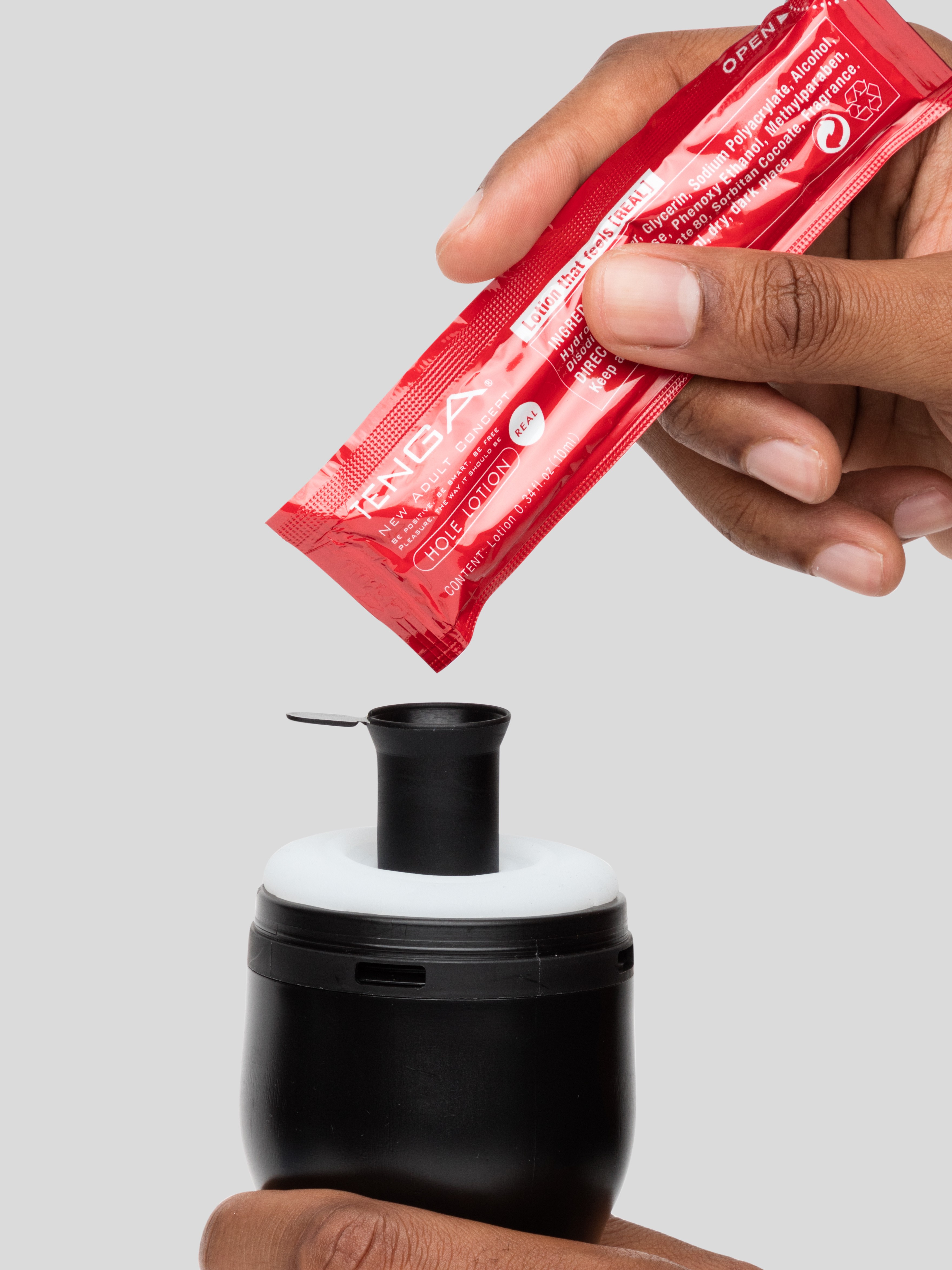 TENGA Air Tech Strong Male Masturbator Cup Supertight, White, hi-res