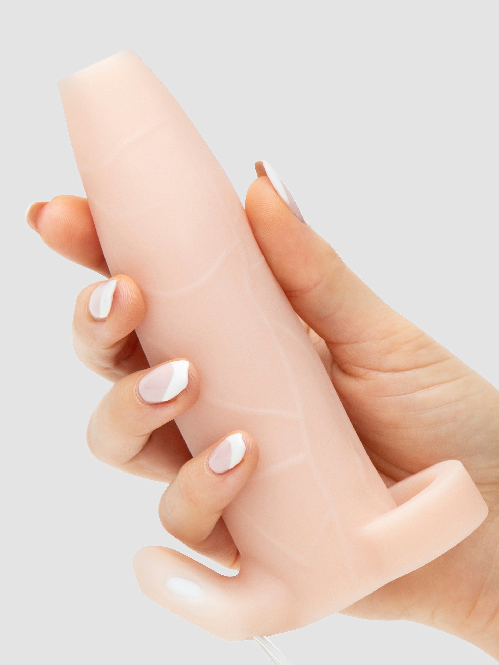 Fantasy X-Tensions Duo Clit Climax-Her Vibrating Penis Sleeve, Flesh Pink, hi-res