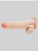 Fantasy X-Tensions 1 Extra Inch Realistic Penis Extender with Ball Loop, Flesh Pink, hi-res
