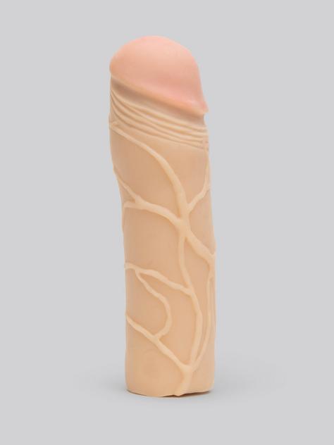 Fantasy X-Tensions 2 Extra Inches Extra Girthy Realistic Penis Extender, Flesh Pink, hi-res