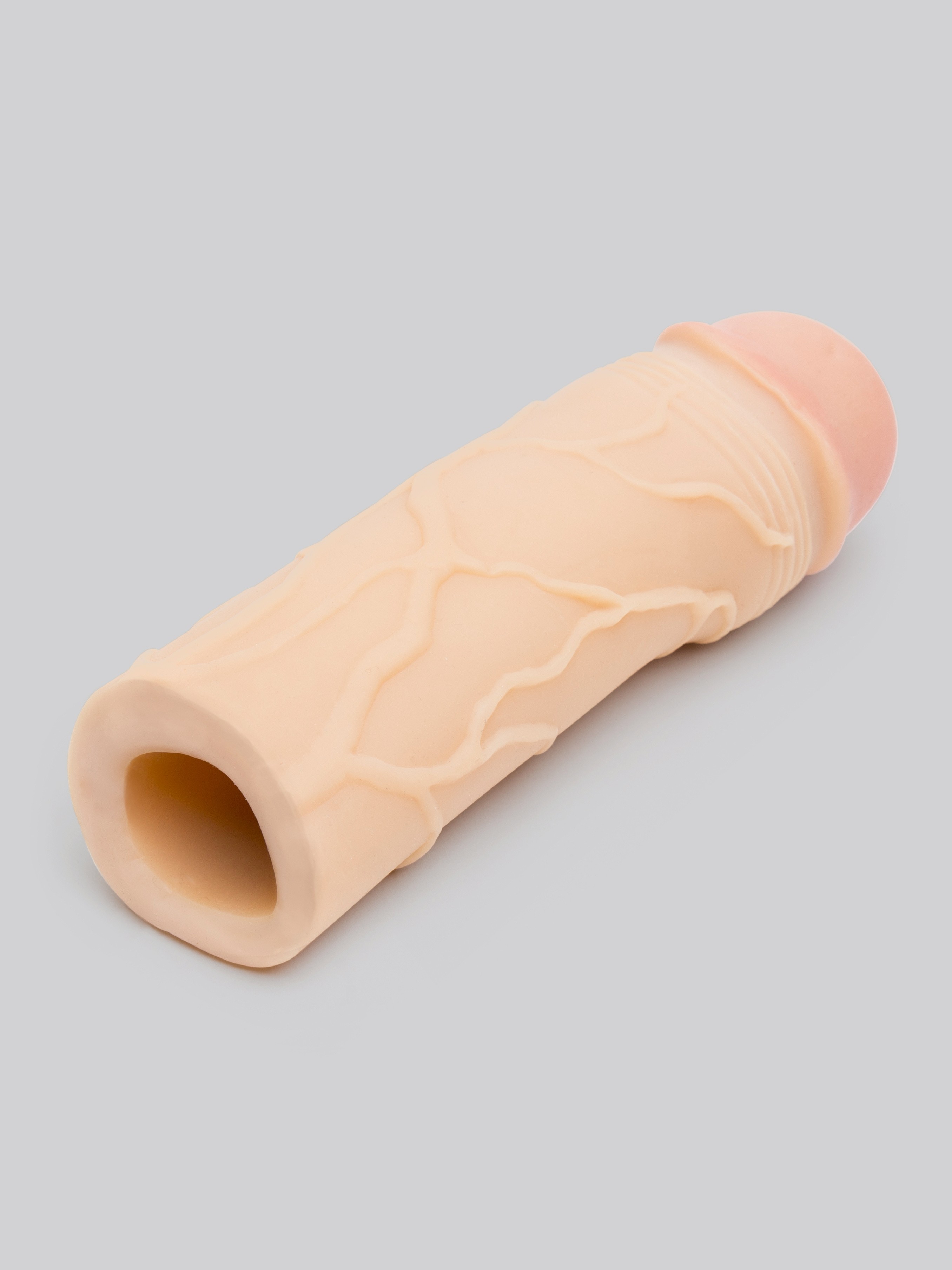 Fantasy X-Tensions 2 Extra Inches Extra Girthy Realistic Penis Extender, Flesh Pink, hi-res
